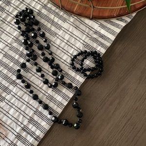 Necklace bracelet set